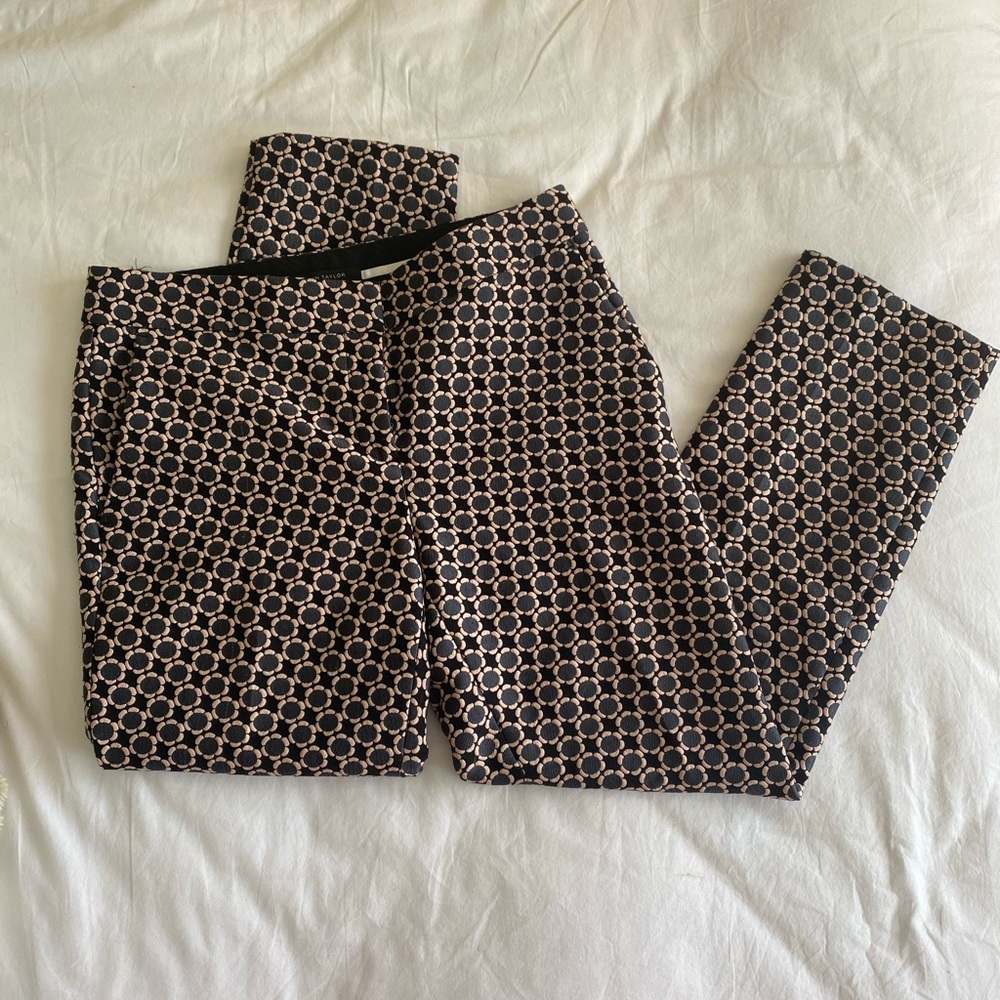 New Ann Taylor Devin Pant - Black, gray/blue, pink